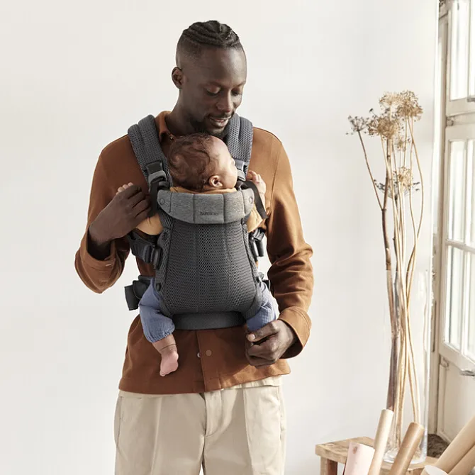 BabyBjörn Porte-bébé Harmony 3D Mesh - Anthracite