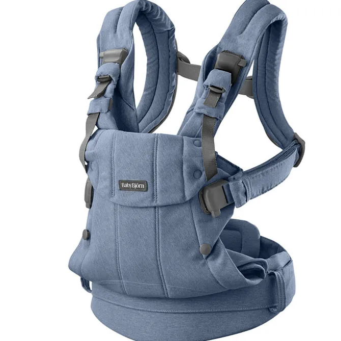 BabyBjörn Porte-bébé Harmony Tissé Chiné - Bleu