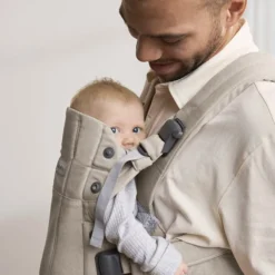 BabyBjörn Porte-bébé Harmony Tissé Chiné - Beige Clair