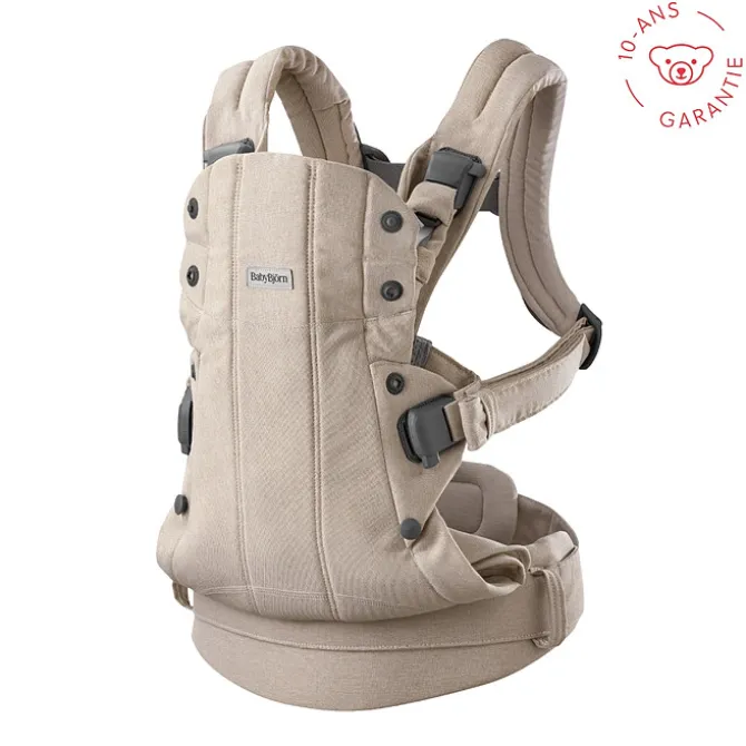 BabyBjörn Porte-bébé Harmony Tissé Chiné - Beige Clair