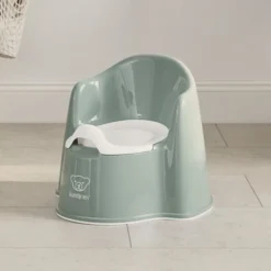 BabyBjörn Pot Fauteuil - Vert Profond et Blanc