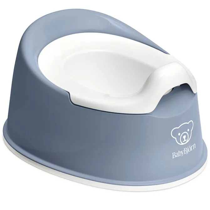 BabyBjörn Pot Smart - Bleu Profond et Blanc