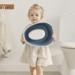 BabyBjörn Pot Smart - Bleu Profond et Blanc