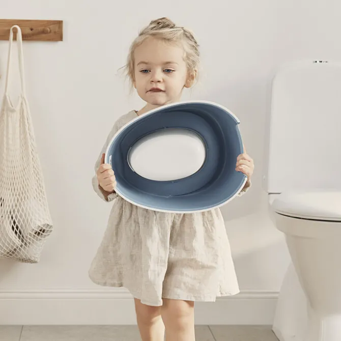 BabyBjörn Pot Smart - Bleu Profond et Blanc