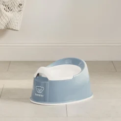 BabyBjörn Pot Smart - Bleu Profond et Blanc