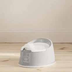 BabyBjörn Pot Smart - Gris et Blanc