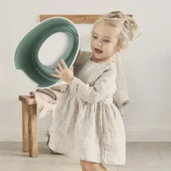 BabyBjörn Pot Smart - Vert Profond et Blanc