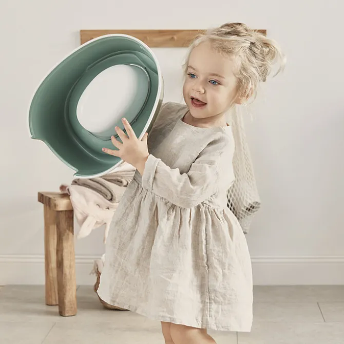 BabyBjörn Pot Smart - Vert Profond et Blanc