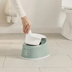 BabyBjörn Pot Smart - Vert Profond et Blanc