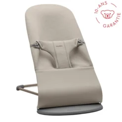 BabyBjörn Transat Bliss Jersey 3D - Gris Sable