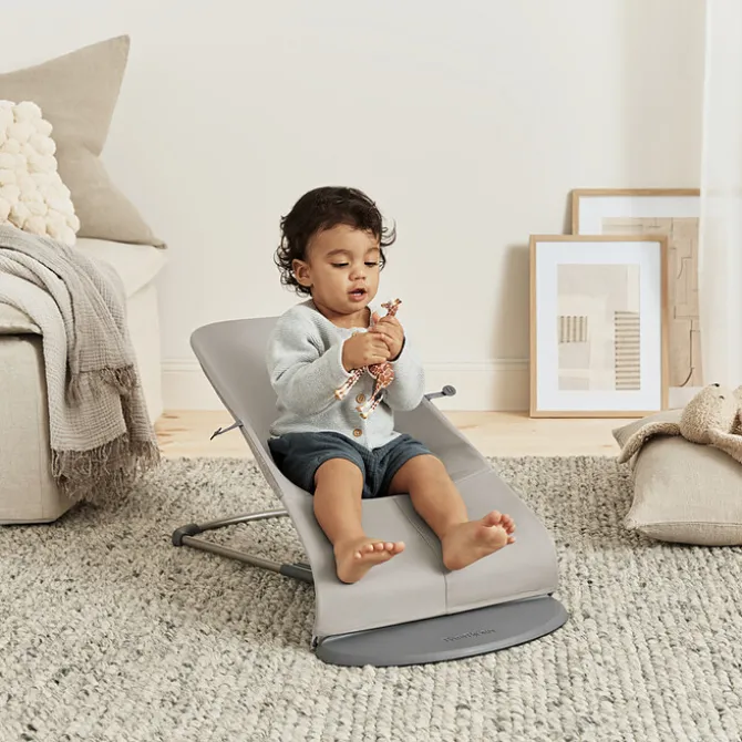 BabyBjörn Transat Bliss Jersey 3D - Gris Sable