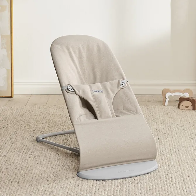 BabyBjörn Transat Bliss Tissé Chiné - Beige Clair