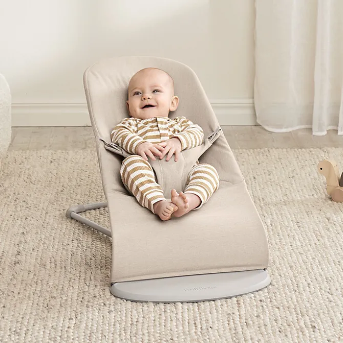 BabyBjörn Transat Bliss Tissé Chiné - Beige Clair