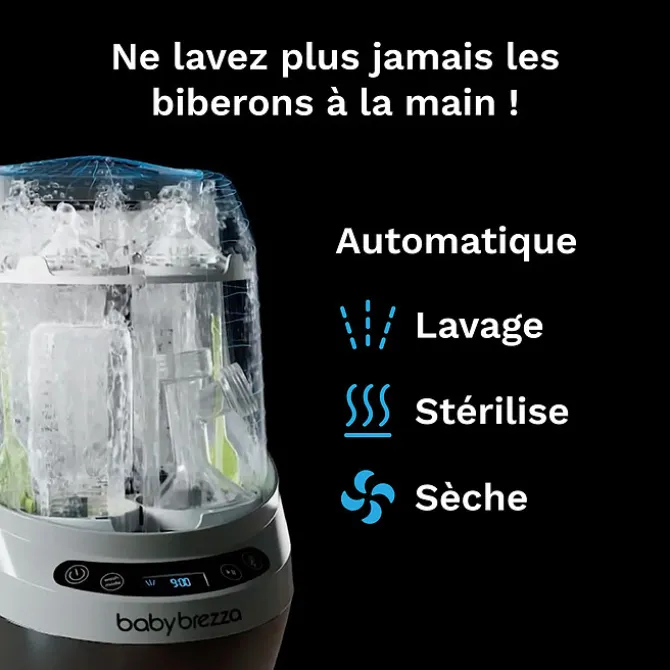 Baby Brezza Bottle Washer Pro - All White