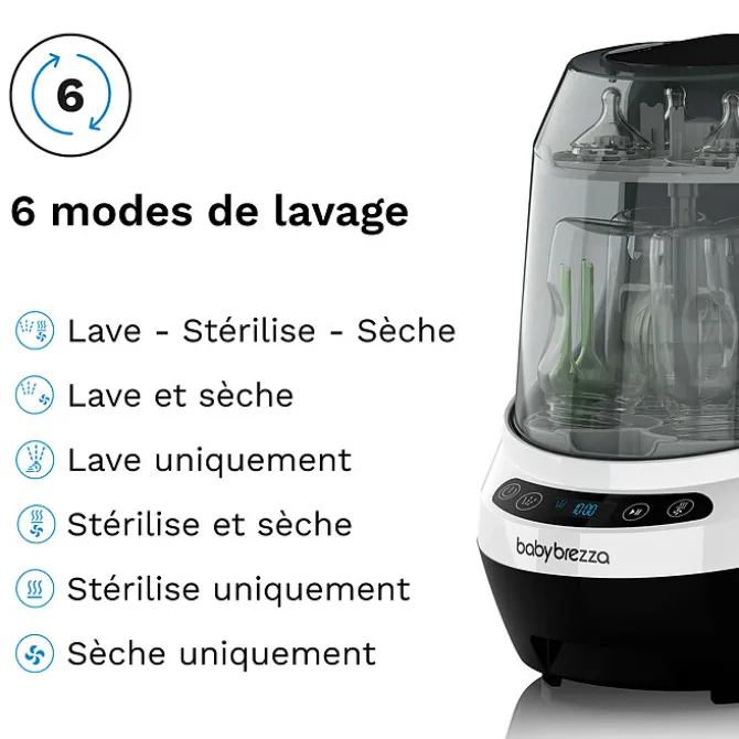 Baby Brezza Bottle Washer Pro - All White