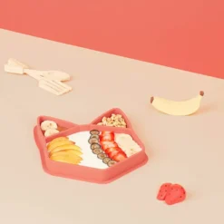 Babymoov Assiette en Silicone ISY - Renard