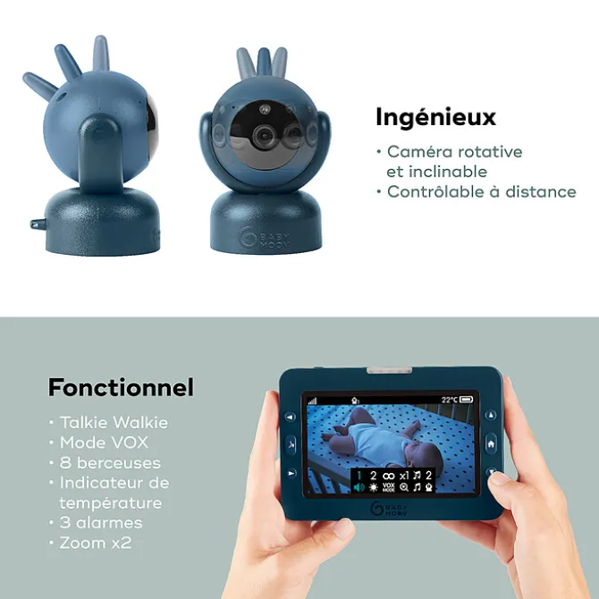 Babymoov Babyphone Vidéo YOO Master + HD