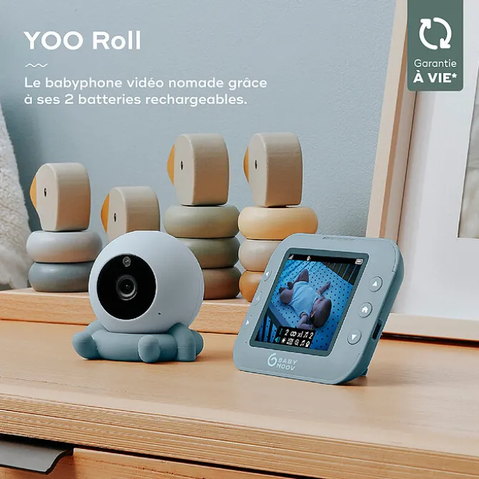 Babymoov Babyphone Vidéo YOO Roll