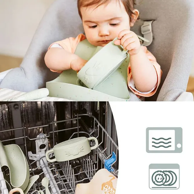 Babymoov Coffret Premiers Repas 4 Pièces - Mini Arty