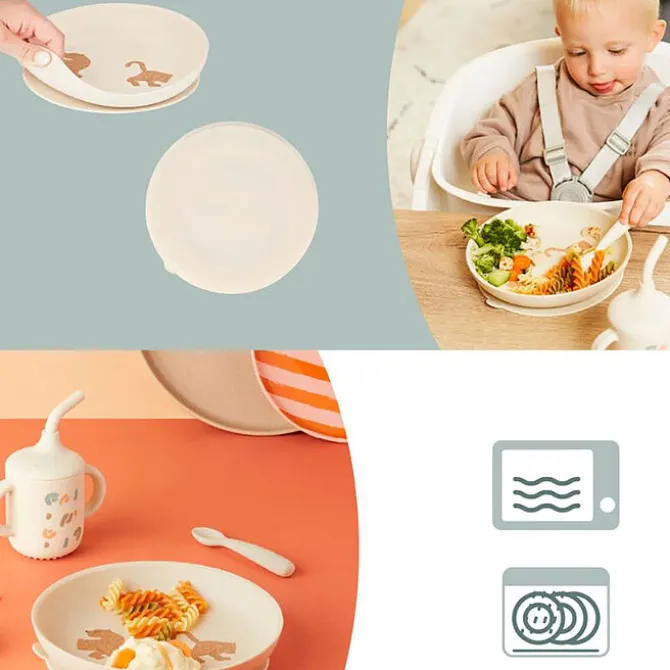 Babymoov Coffret Repas 3 Pièces Comme un Grand - Little Roar