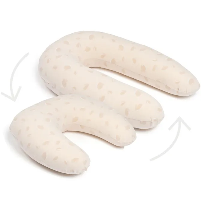 Babymoov Coussin de Maternité 2-en-1 Twisty - Petals Latte