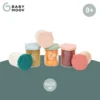 Babymoov Lot de 6 ISY BOWLS en Verre 250 ml - Multicolore
