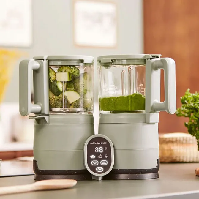 Babymoov Nutribaby Glass - Celadon Green
