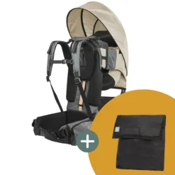 Babymoov Porte-bébé de Randonnée Moov & Hike + Housse de Pluie - Dune