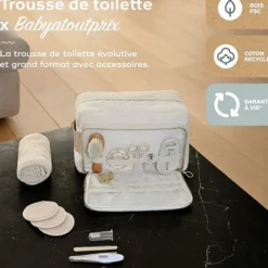 Babymoov Trousse de Toilette x Babyatoutprix - Curl White