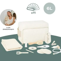 Babymoov Trousse de Toilette x Babyatoutprix - Curl White