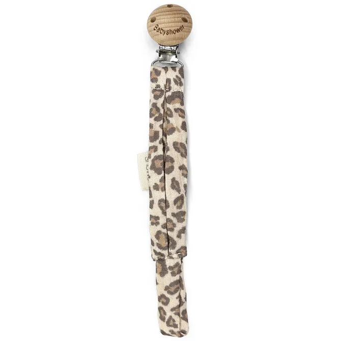 Babyshower Attache Tétine Wood - Wild Print