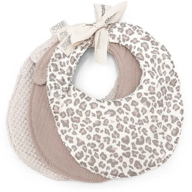 Babyshower Lot de 3 Bavoirs - Soft Print