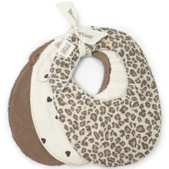 Babyshower Lot de 3 Bavoirs - Wild Print