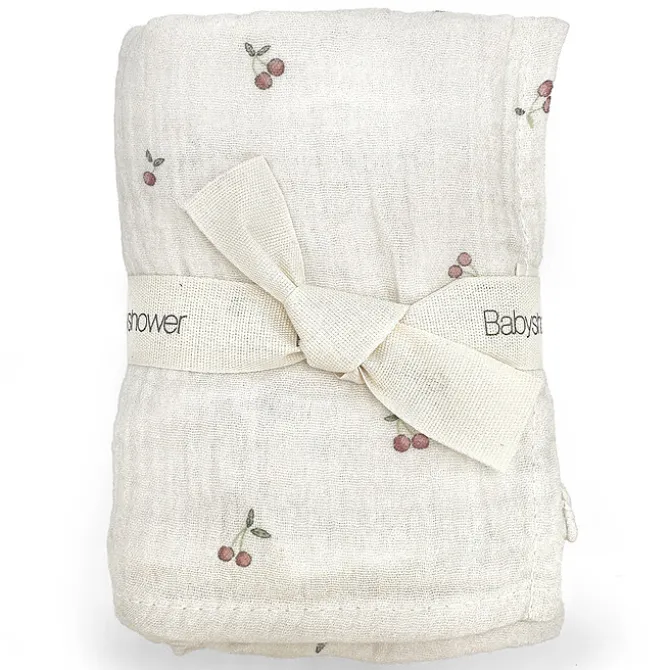Babyshower Lot de 3 Mini Langes - Cherries