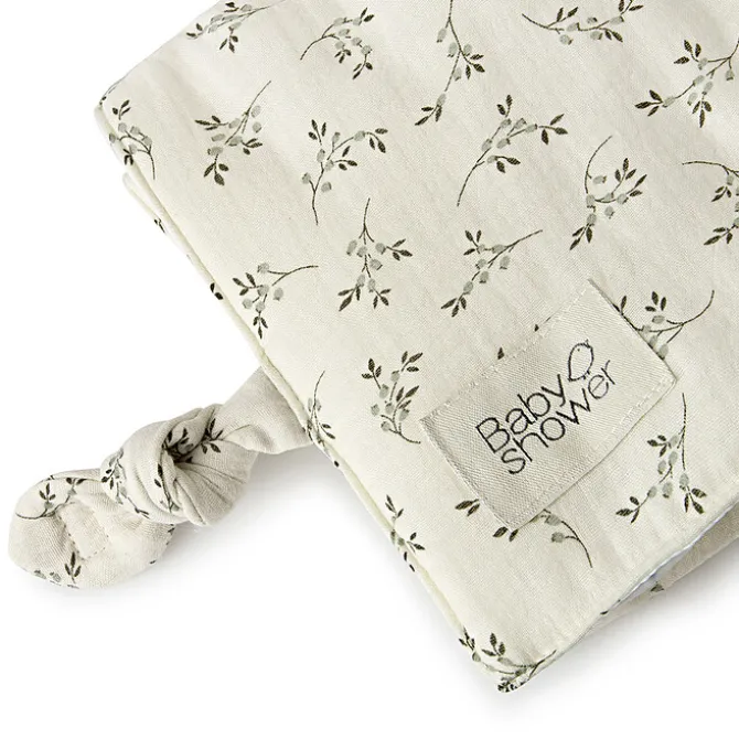 Babyshower Matelas à Langer Nomade Knot - Olive Bloom