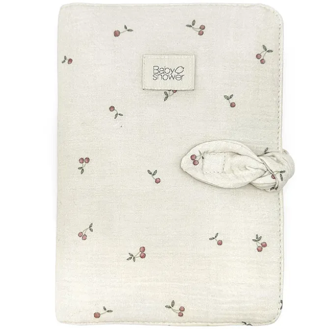 Babyshower Protège-carnet de Santé - Cherries