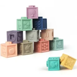 BabyToLove Mes Premiers Cubes Educatifs
