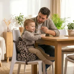 BabyToLove Rehausseur Easy Up pour Chaise - Léopard