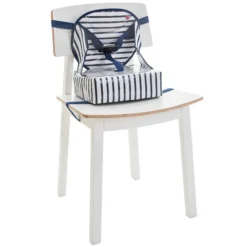 BabyToLove Rehausseur Easy Up pour Chaise - Blue Stripes