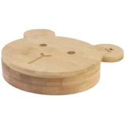 BamBam Boîte à Bijoux Ours en Bambou - Naturel