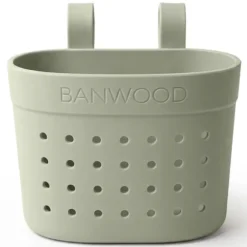 Banwood Panier Pin & Ride pour Vélo ou Trottinette - Olive