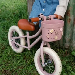 Banwood Panier Pin & Ride pour Vélo ou Trottinette - Raspberry