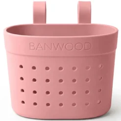 Banwood Panier Pin & Ride pour Vélo ou Trottinette - Raspberry
