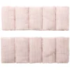 BB&Co Tour de Lit Modulable et Respirant - Rayé Vieux Rose