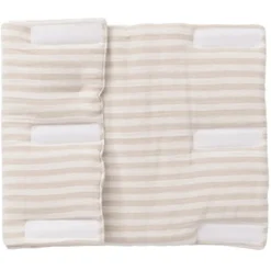 BB&Co Tour de Lit Modulable et Respirant - Rayé Galet