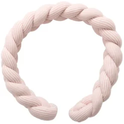BB&Co Tresse Décorative Ouatinée Multi-usages - Rayé Vieux Rose