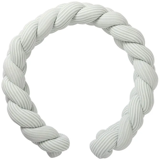 BB&Co Tresse Décorative Ouatinée Multi-usages - Rayé Vert de Gris