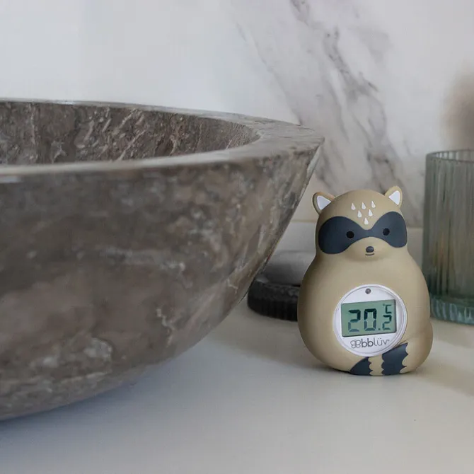 Bblüv Thermomètre de Bain et d'Ambiance Rakü