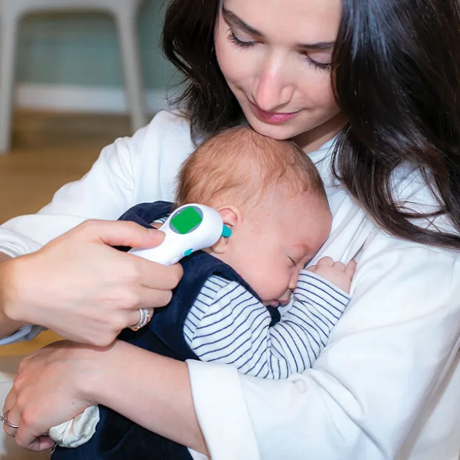 Bblüv Thermomètre Numérique 5-en-1 Infrarouge Orä