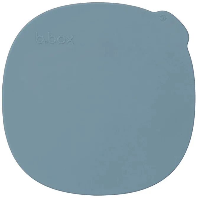 b.box for kids Assiette Compartimentée à Ventouse et Couvercle - Ocean